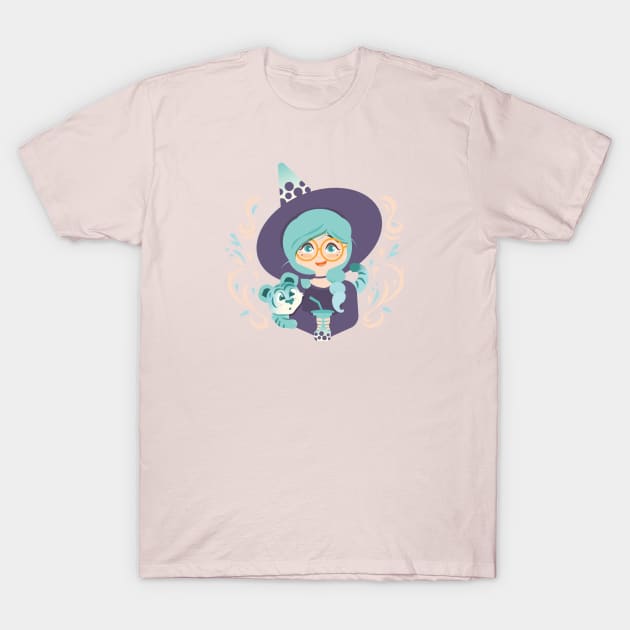 Boba Witch T-Shirt by zacrizy